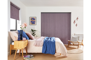 Vertical blinds for getting a good night's sleep 