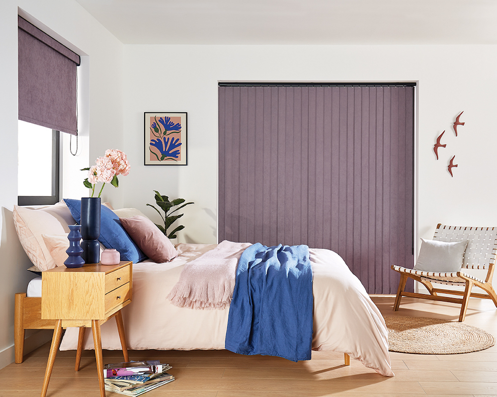 Vertical blinds for getting a good night's sleep 